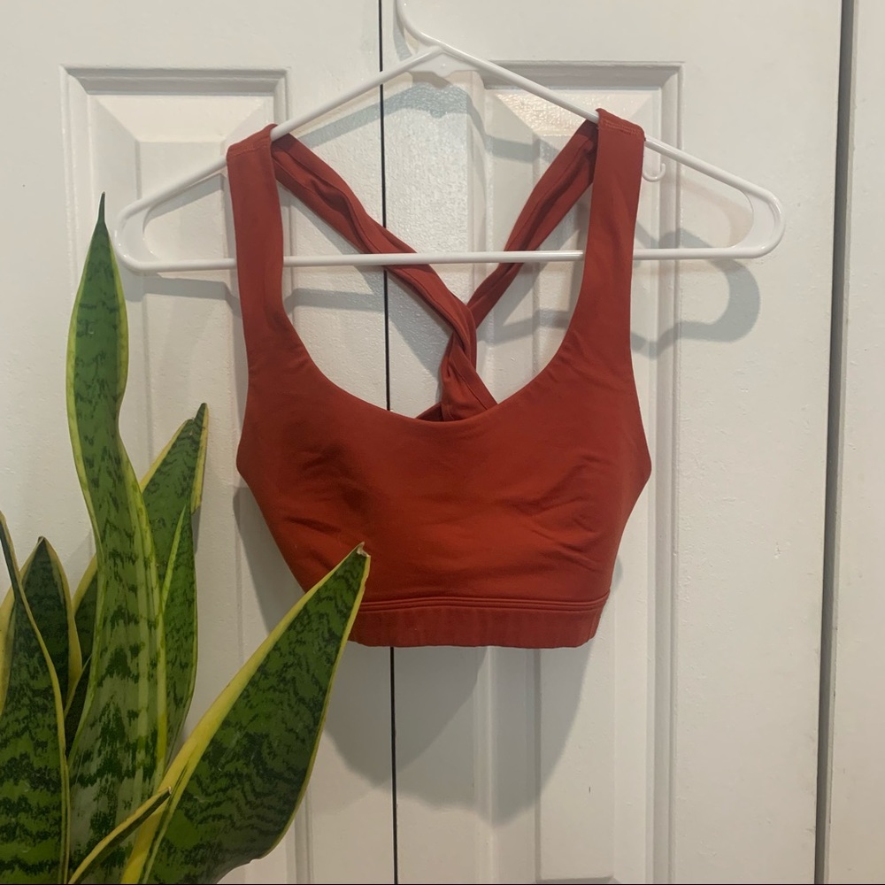 Aerie Rust Sports Bra